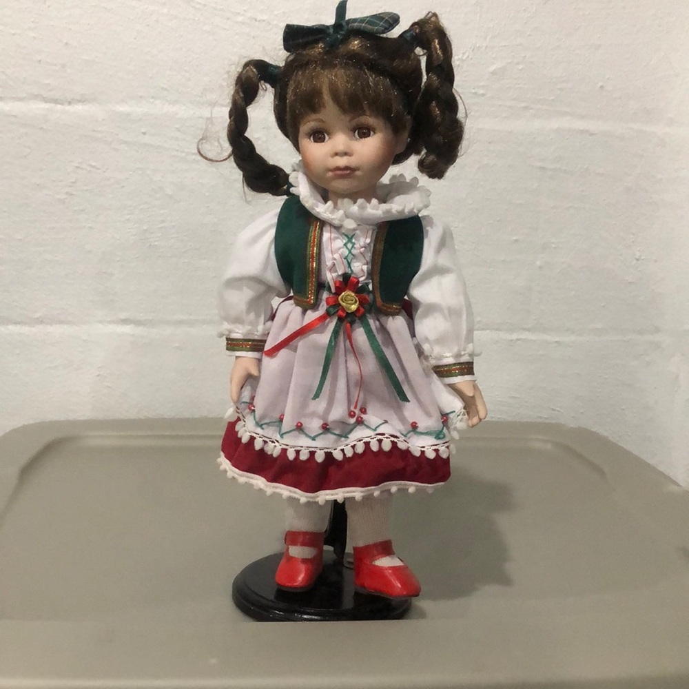 Collections ETC Porcelain Doll